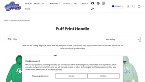 Face 3 Face - Puff Print Hoodie