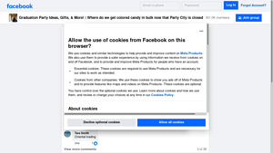 Facebook - Colored Candy in Bulk