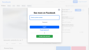 Facebook - Automatic Umbrella for Car