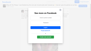 Facebook - Junk Socks