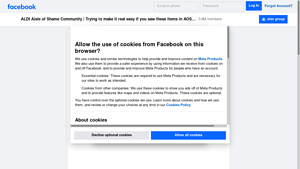 Facebook - Cutting Board