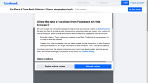 Facebook - Vintage Phone Booth