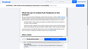 Facebook - DIY Closed Cell Spray Foam Guide