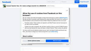Facebook - Power Outlet Standards