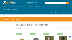 Hager - Self Closing Hinges