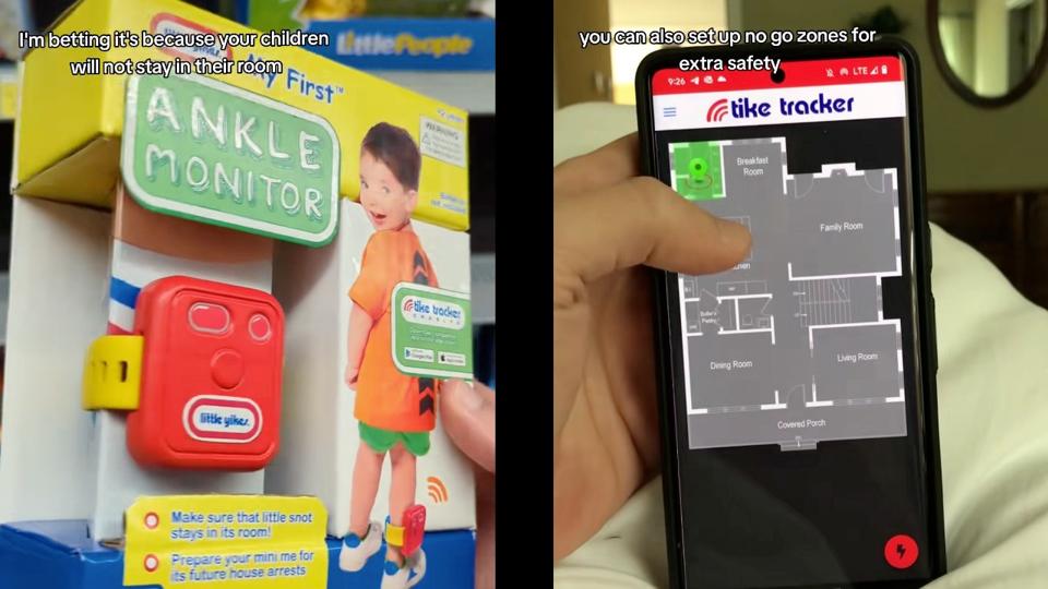 An application scenario or product detail of fake ankle monitor - Image 5