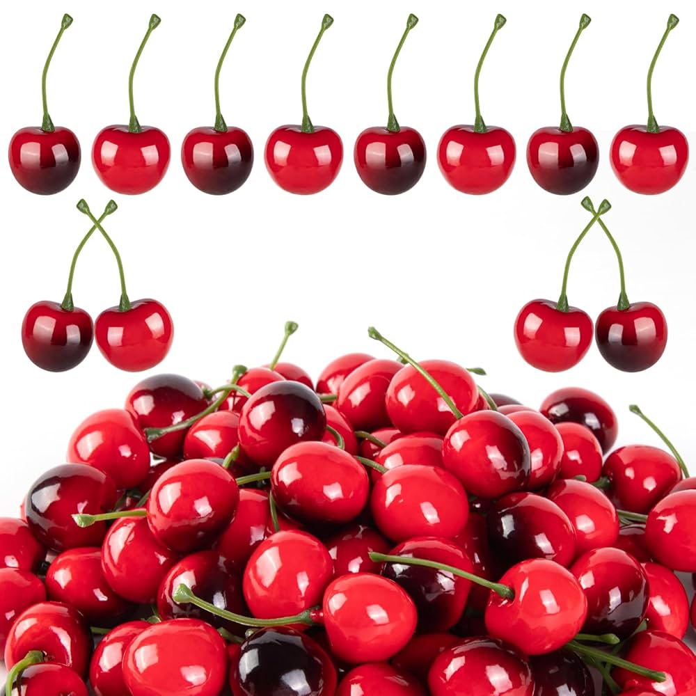 An application scenario or product detail of fake cherries - Image 18