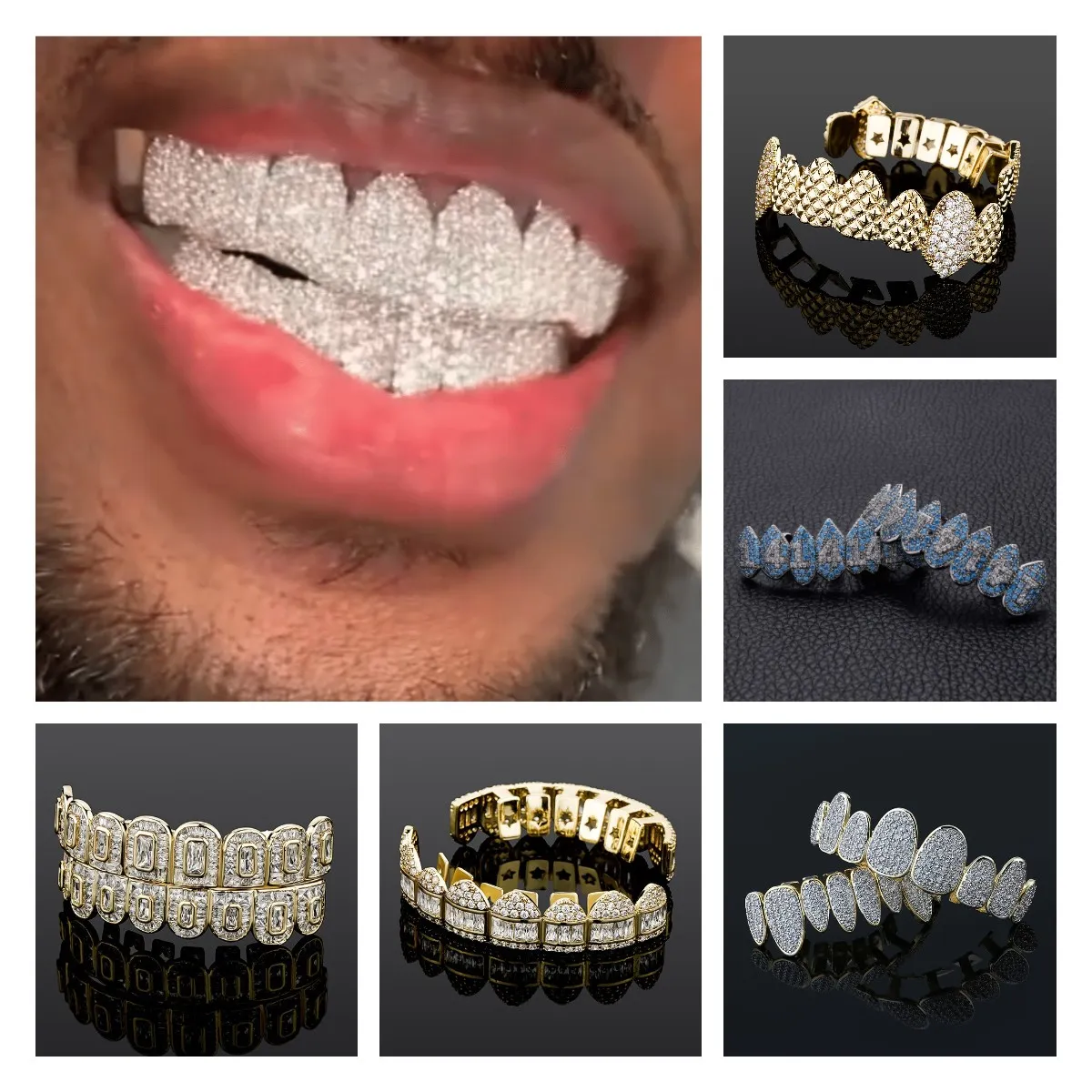 An application scenario or product detail of fake grillz - Image 4
