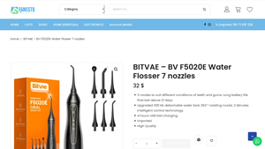 BITVAE - BV F5020E Water Flosser
