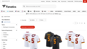 Fanatics - Jayden Daniels Jerseys