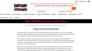 Fantasy Costumes - Fun World Jailbird Adult Costume