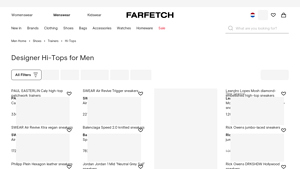 Farfetch - Men's Designer Hi Top Trainers