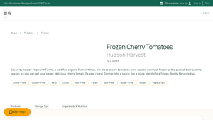 Hepworth Farms - Frozen Cherry Tomatoes