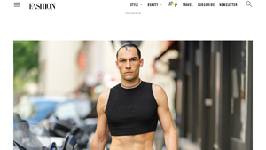 Abercrombie - Slub Cropped Tee