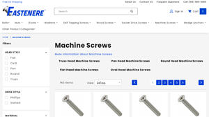 Fastenere - Machine Screws