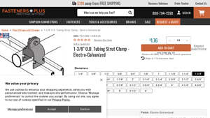 Fasteners Plus - Electro-Galvanized Carbon Steel Fastener