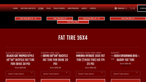 Fat Tire House - 16x4 Bicycle Fat Tires
