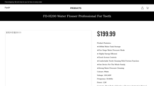 Ferdylife - FD-H200 Water Flosser