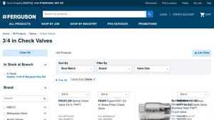 Ferguson - Check Valves