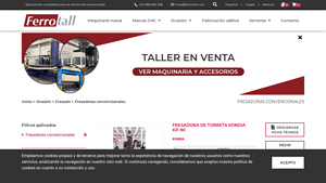 KONDIA - FRESADORA DE TORRETA KP-90