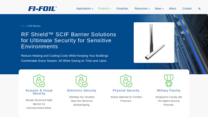FIFOIL - RF Shield™ SCIF Barrier