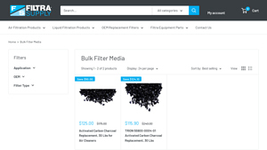 Filtra Supply - Activated Carbon Charcoal Replacement