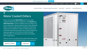 Filtrine - Water Cooled Chillers