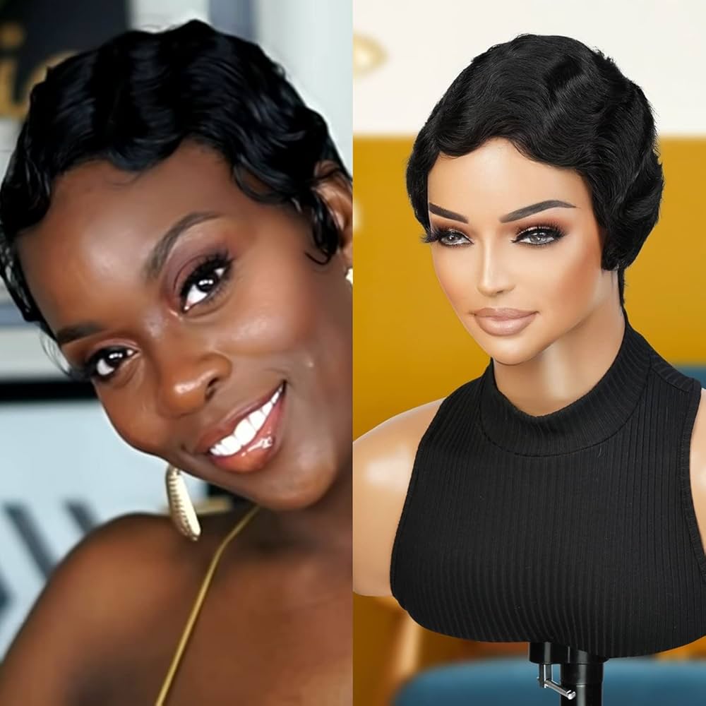 An application scenario or product detail of finger wave wig - Image 7