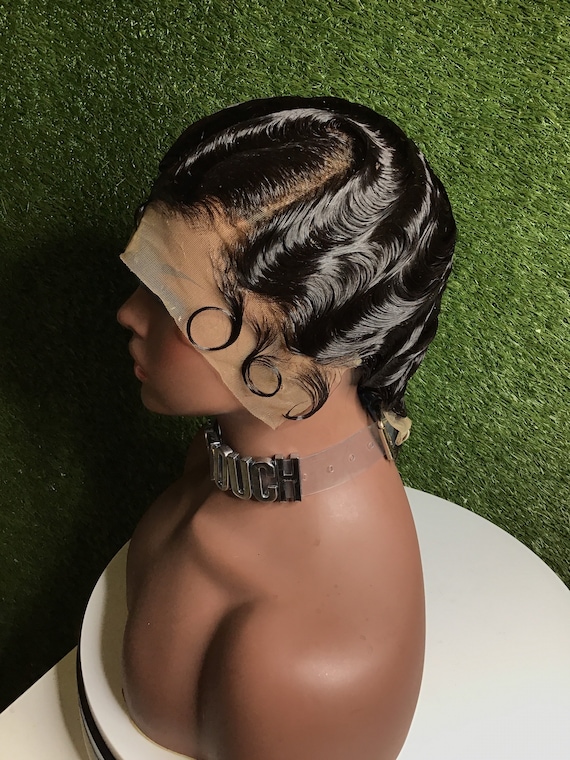An application scenario or product detail of finger wave wig - Image 8