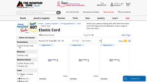 Fire Mountain Gems - Powercord® Elastic