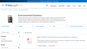 Fisher Scientific - Environmental Chambers