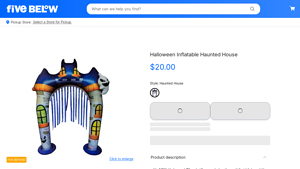 Five Below - Halloween Inflatable Haunted House