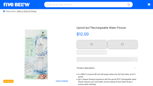 Uproot - IPX7 Rechargeable Water Flosser