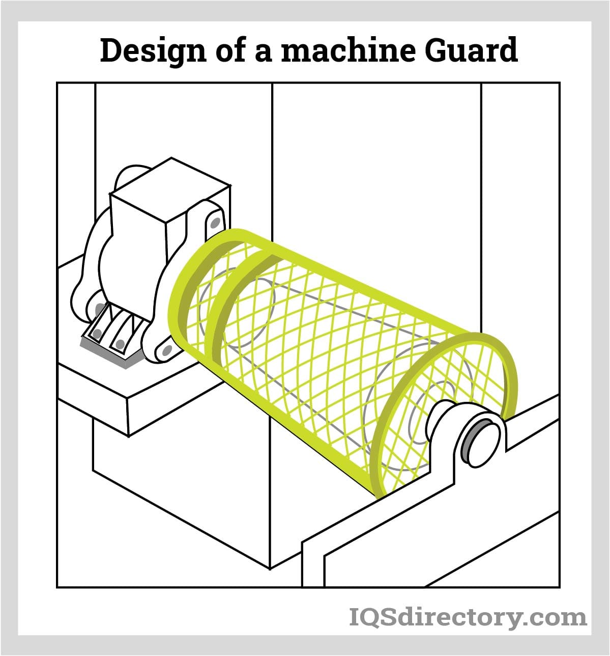 An application scenario or product detail of fixed machine guard - Image 6