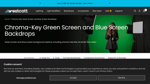 FJ Westcott - Chroma-Key Backdrops