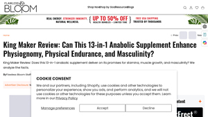 Flawless Bloom - King Maker 13-in-1 Anabolic Supplement