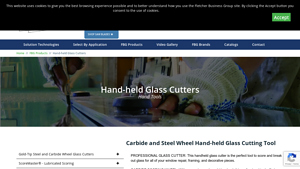 Fletcher - Hand-held Glass Cutters
