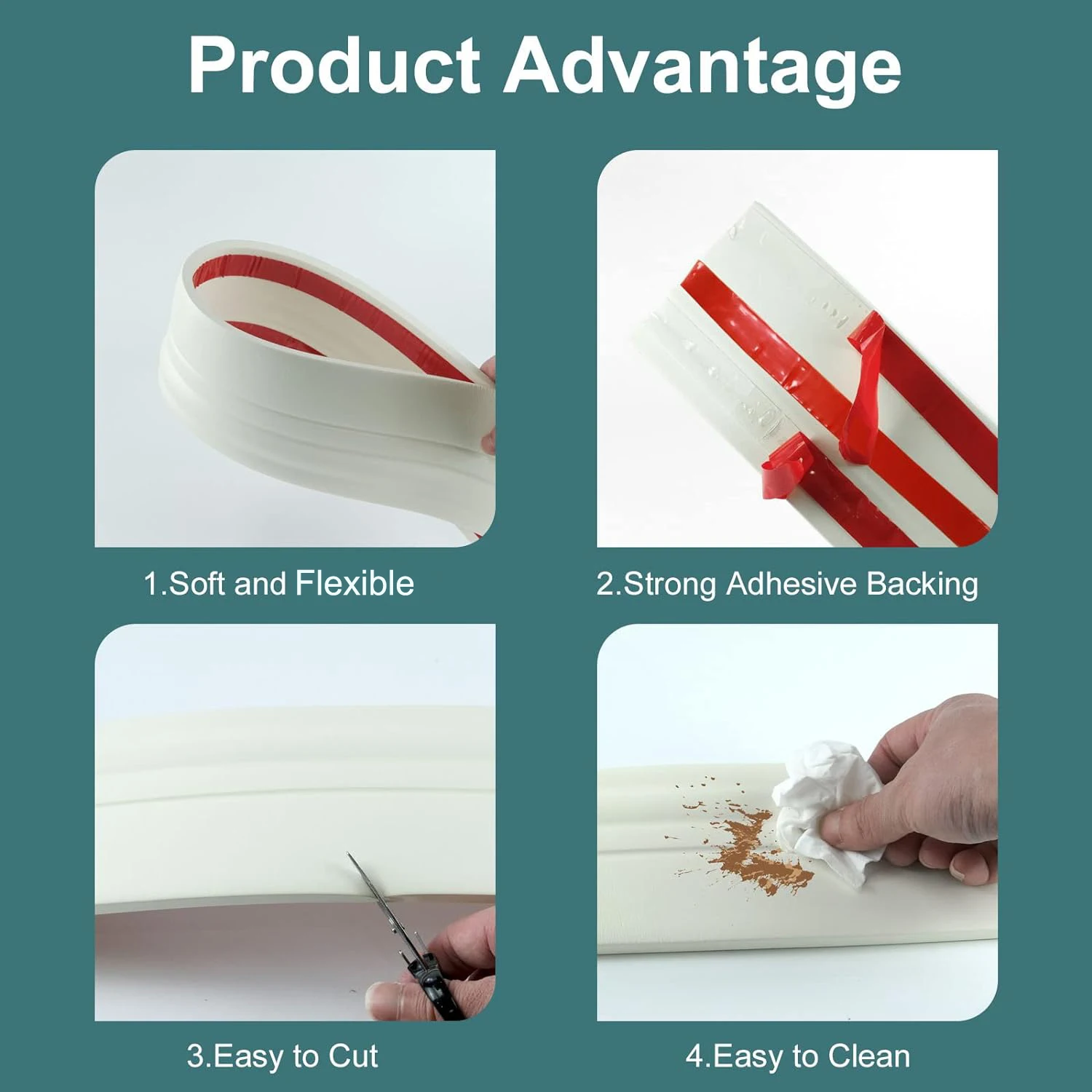 An application scenario or product detail of flexible baseboard trim - Image 16