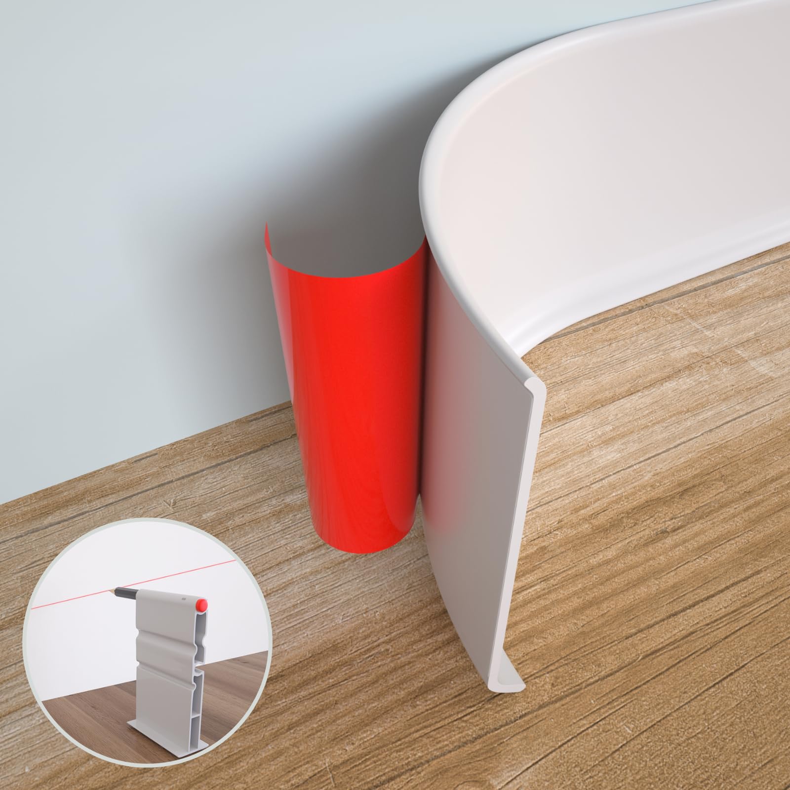 Featured image for the flexible baseboard trim guide
