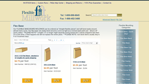 Flexible Millwork - Flex Base Molding