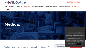 FlexiBowl - Medical Parts Feeder