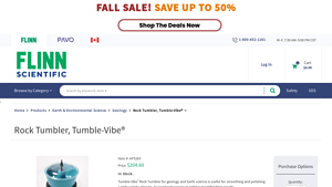Flinn Scientific - Tumble-Vibe® Rock Tumbler