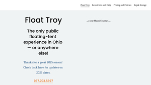 Float Troy - Shoal Floating Tents