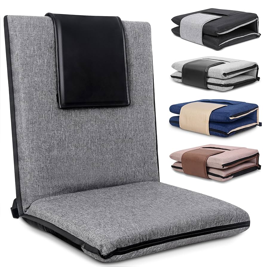 An application scenario or product detail of floor chair with back support - Image 2