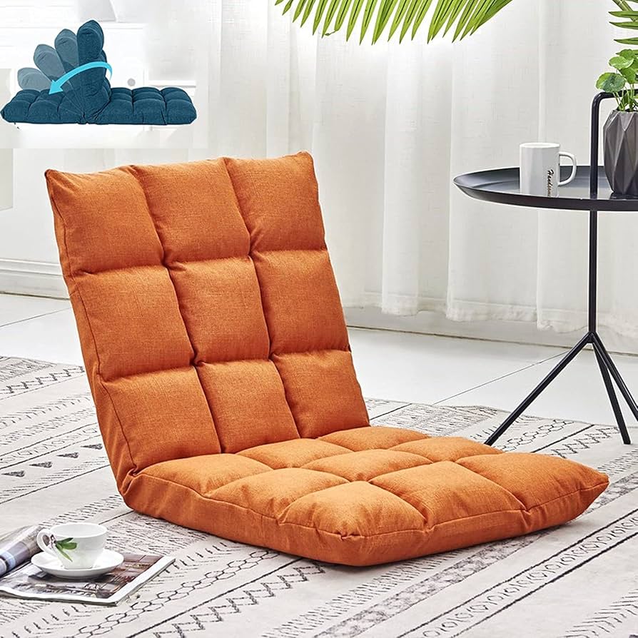 An application scenario or product detail of floor chair with back support - Image 5