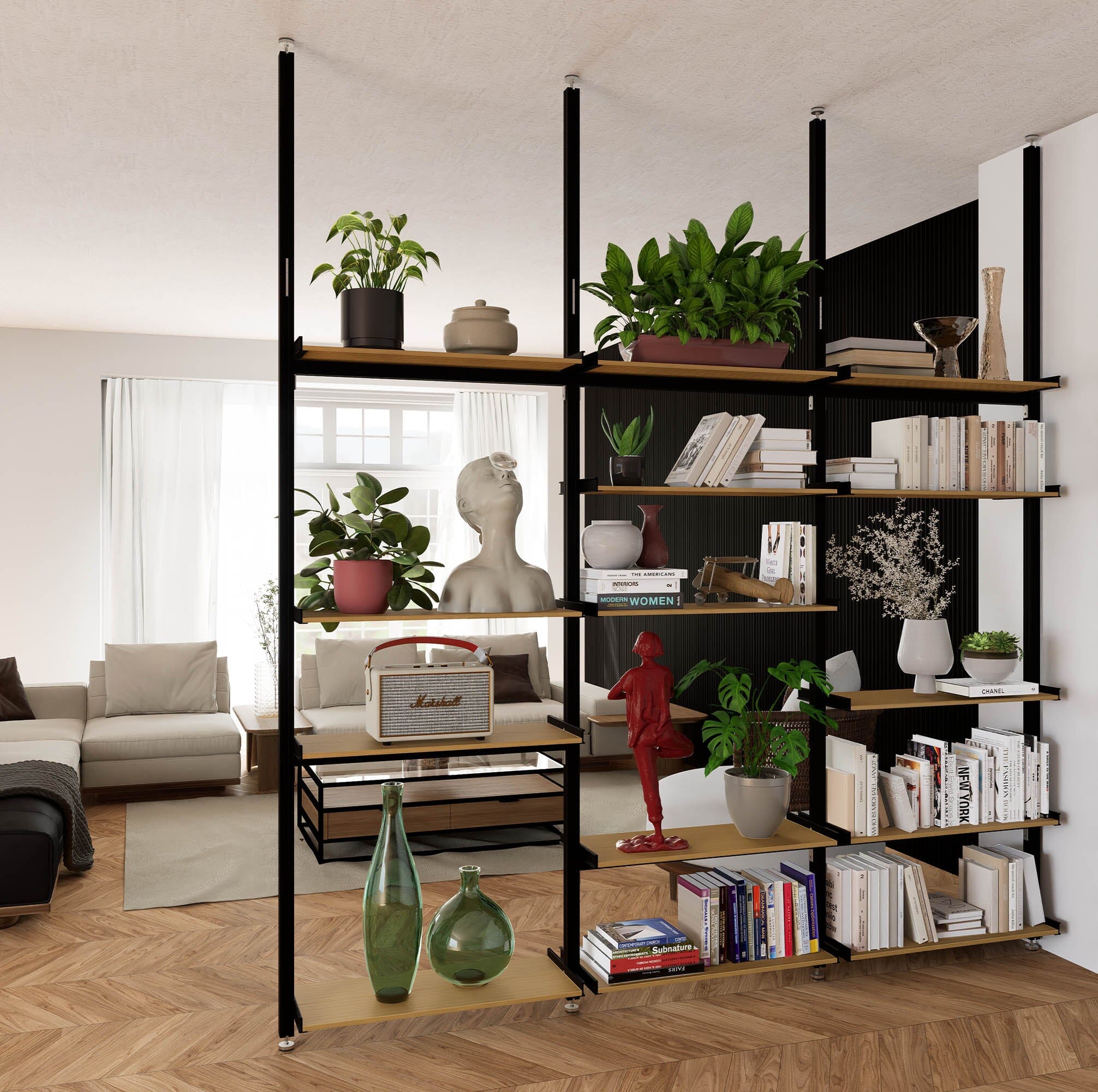 An application scenario or product detail of floor to ceiling room divider - Image 1