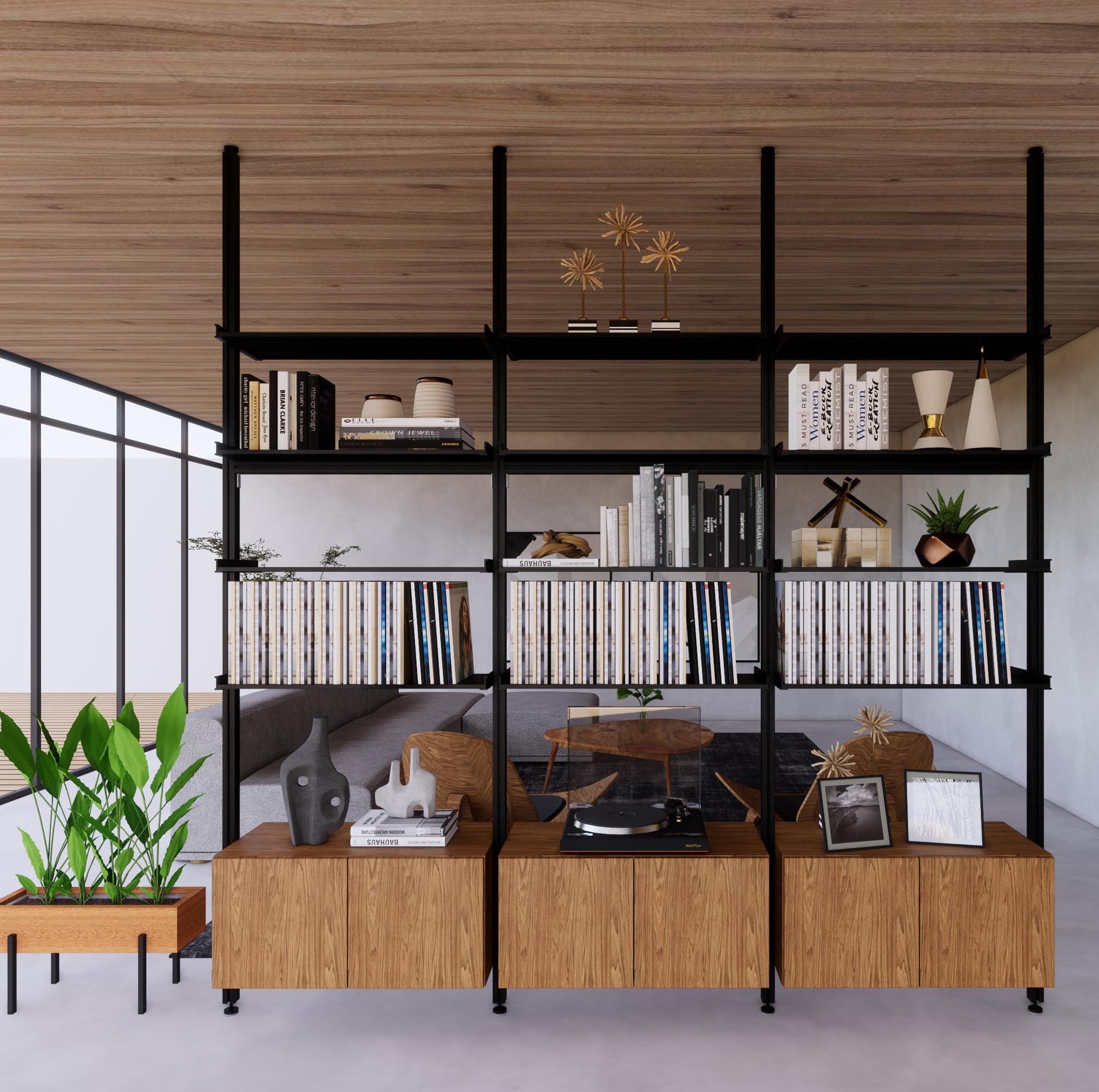 An application scenario or product detail of floor to ceiling room divider - Image 6