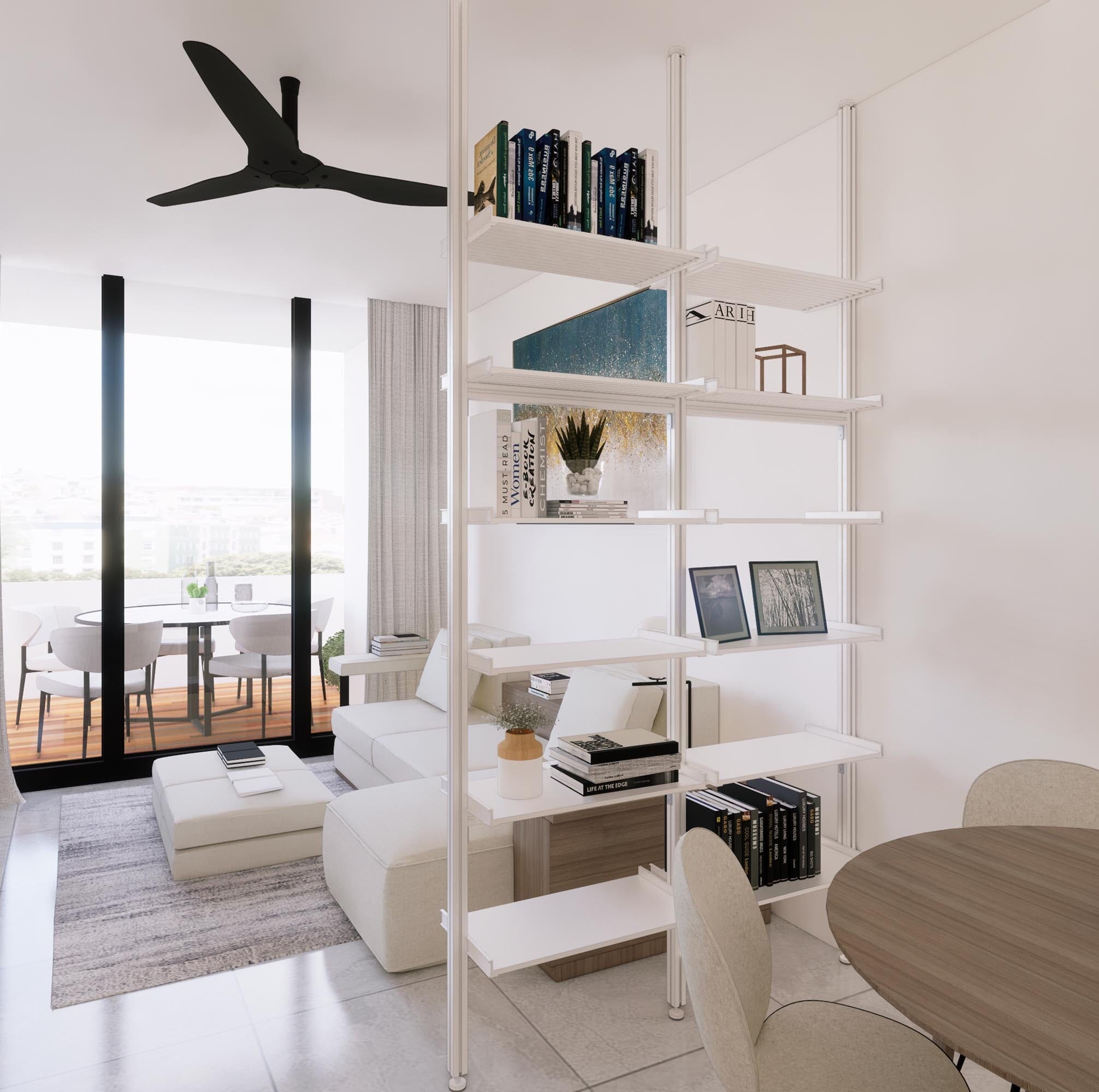 An application scenario or product detail of floor to ceiling room divider - Image 18