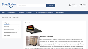 Floorscales Online - High-Capacity Digital Platform Scales