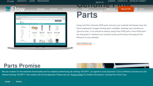 Flow - Genuine Waterjet Parts